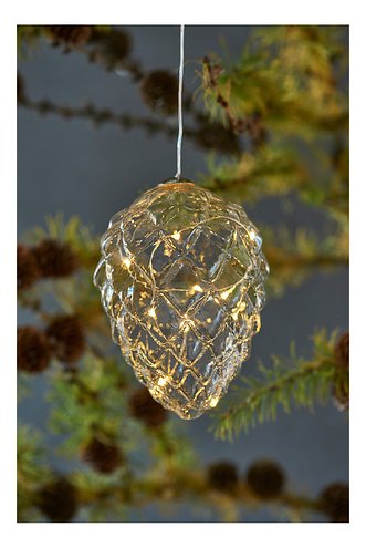 Sirius LED Tannenzapfen Celina Cone 10 LED 13 cm Glas klar kaufen