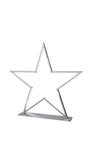 Sompex LUCY Tischleuchte Stern chrom 33cm kaufen | homeliving.de